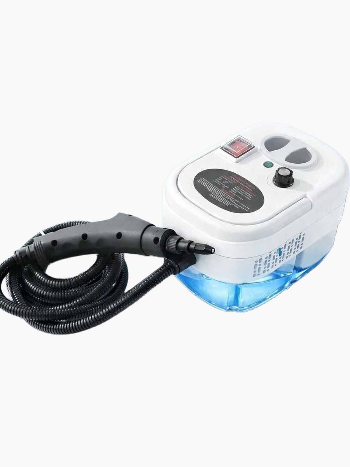 Пароочиститель, для дома, многофункциональный, белый, 2500Вт, 1200мл