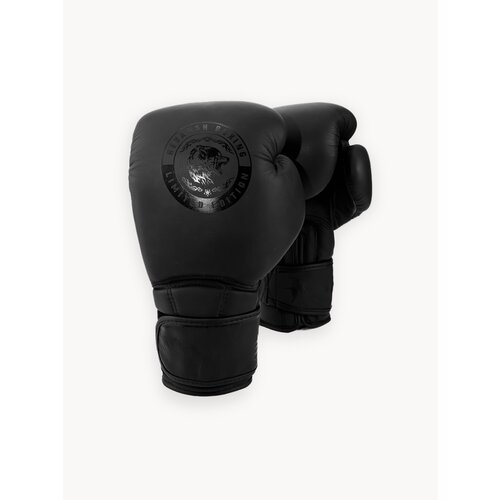 Перчатки из натуральной кожи с печатью, REVANSH TOP BLACK, арт. RG-TOPBLACK-L20