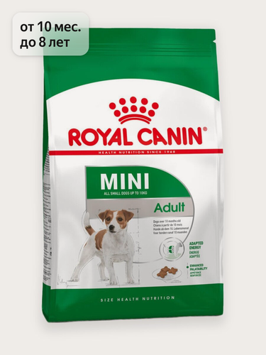 Изображение товара Сухой корм для собак Royal Canin Mini Adult для мелких пород, 4 кг