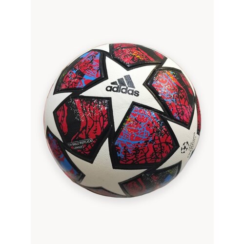 Футбольный мяч adidas Sportswear, Лига Чемпионов UEFA, размер 5, бело-бордовый