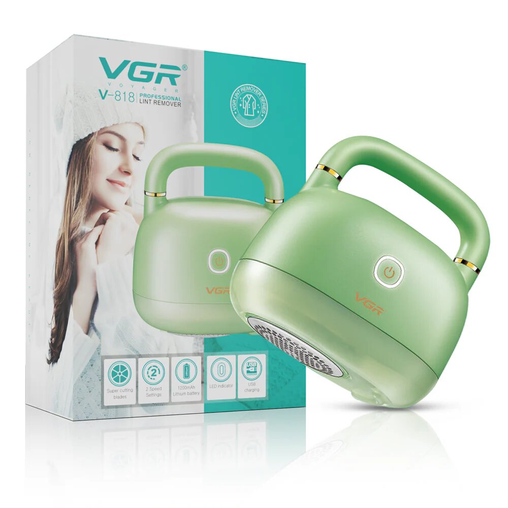 Машинка для удаления катышков, универсальная, VGR V-818 на аккумуляторе