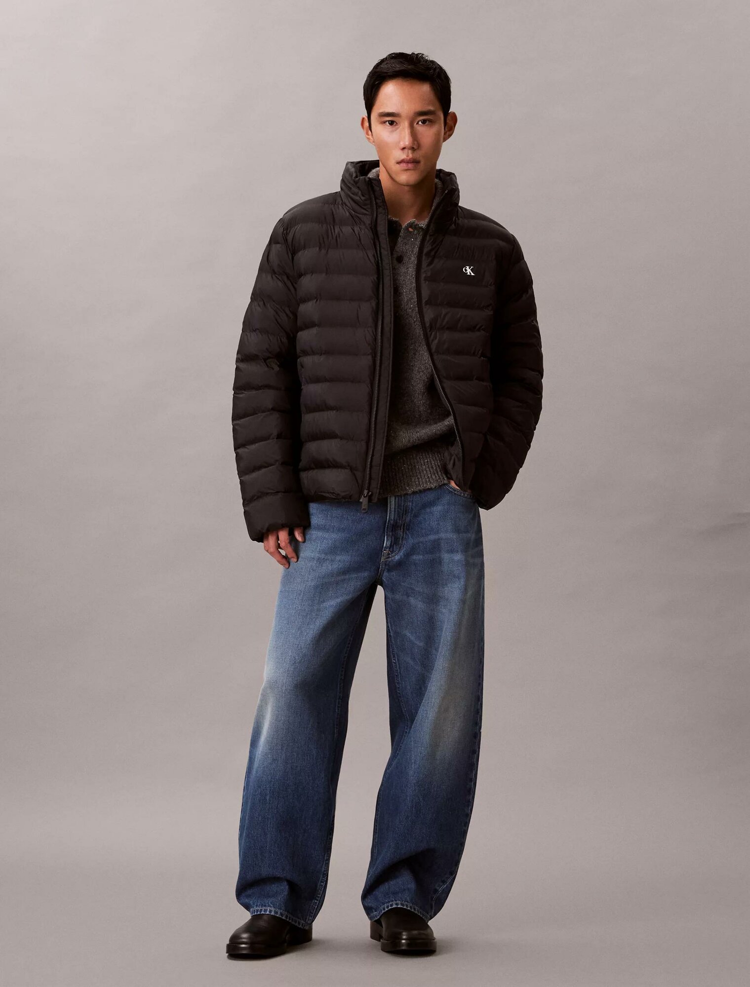 Куртка Calvin Klein Jeans, размер M, черный — фото 1