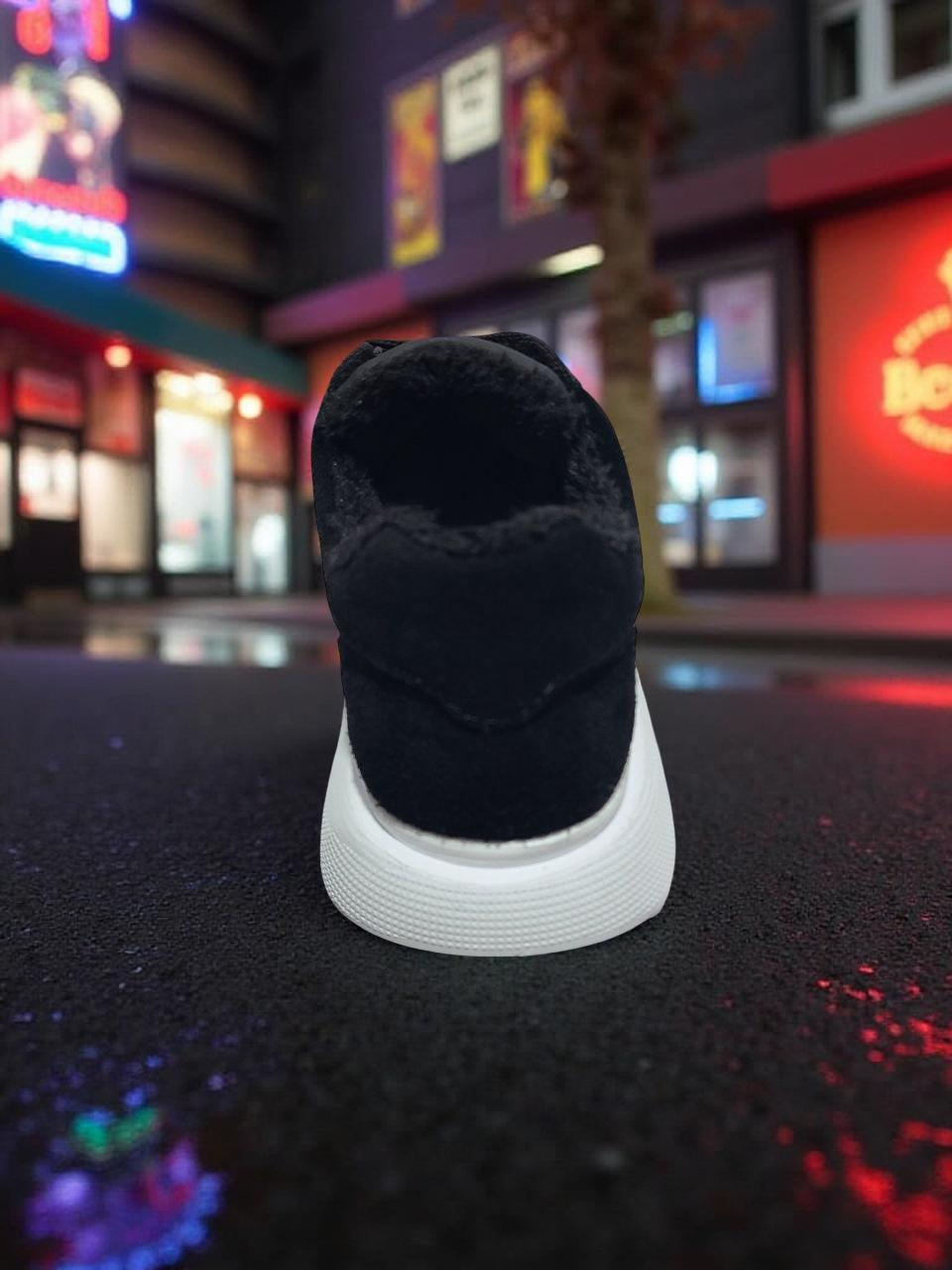 Кроссовки , полнота 10 (RU)/ на широкую стопу, размер 40-43, black — фото 1