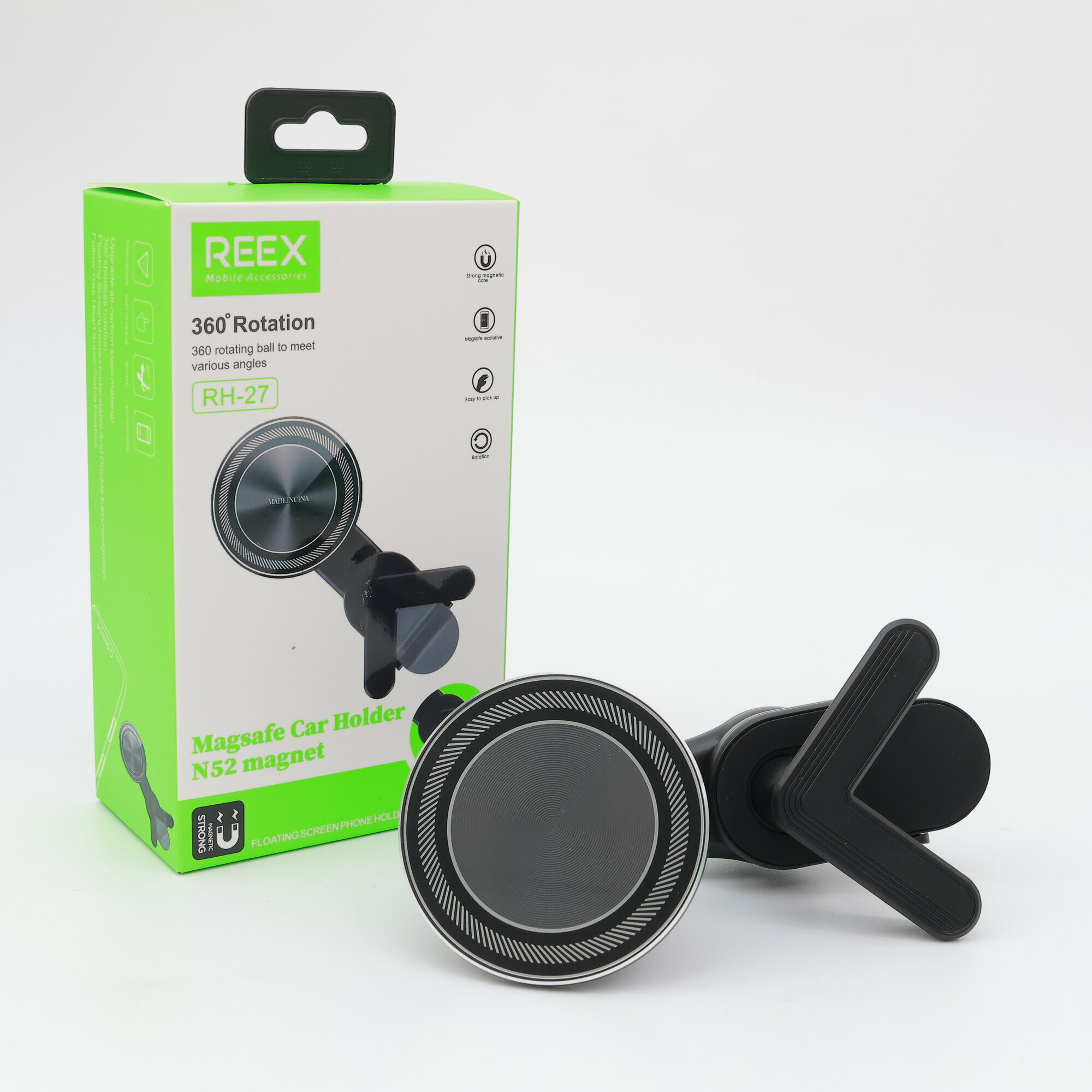 Держатель в автомобиль на монитор для электромобилей, авто Holder EP-27, металлический, MagSafe