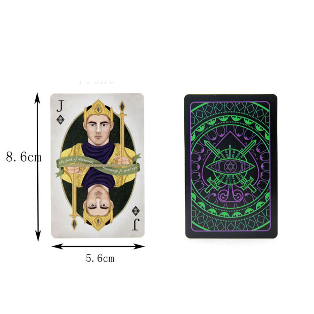 Карты Для Гадания И Игр 2 Шт Многоцветные Порtable Размер 8.75X5.80X2.35Cm
