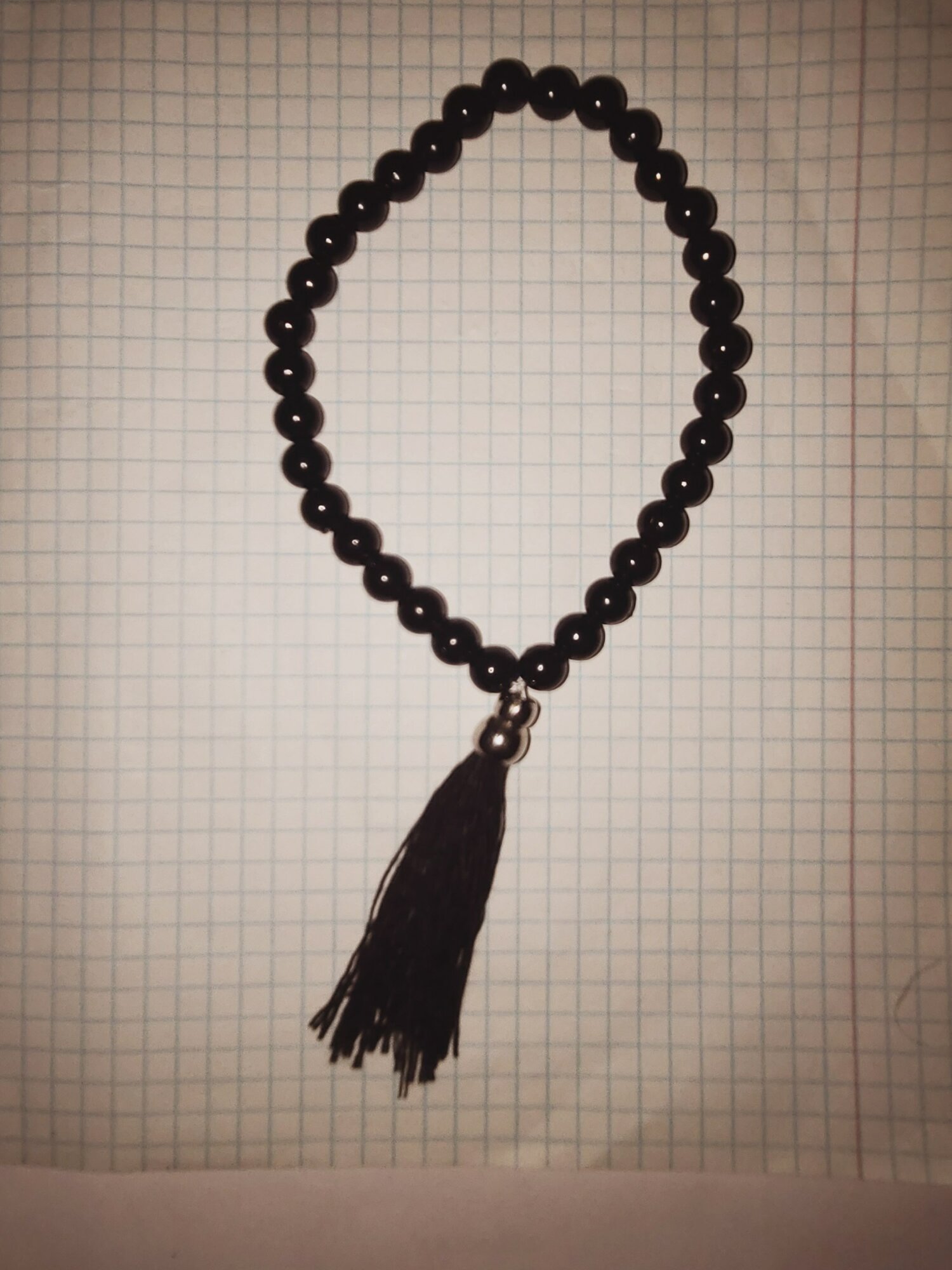 Чётки, 2 шт., длина 25 см, black — фото 1