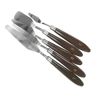 Шпатель художественный "Pottery Tools" paltte knives в наборе 7 шт