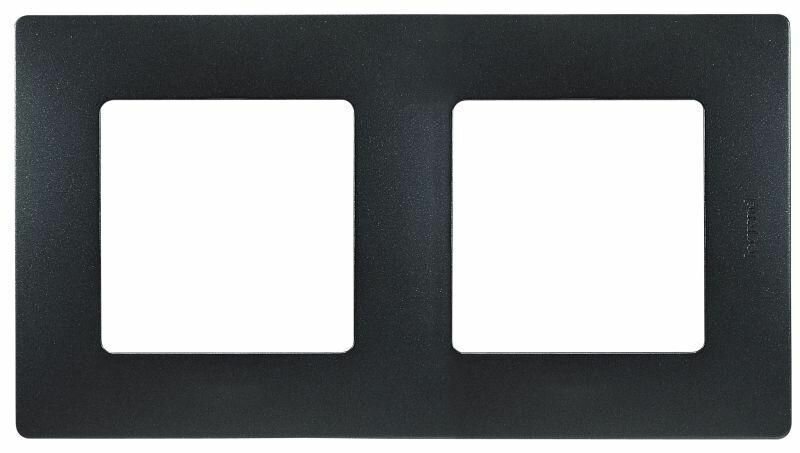 Рамка 2-м Etika антрацит IEK 672582