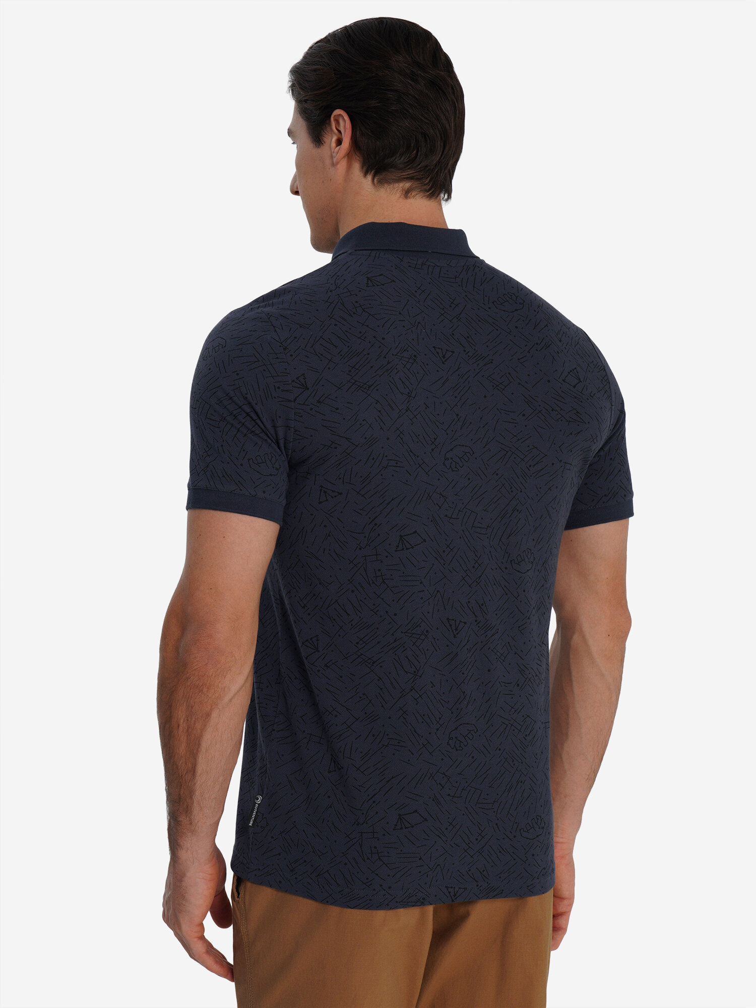 Поло OUTVENTURE, размер 50, синий — фото 1