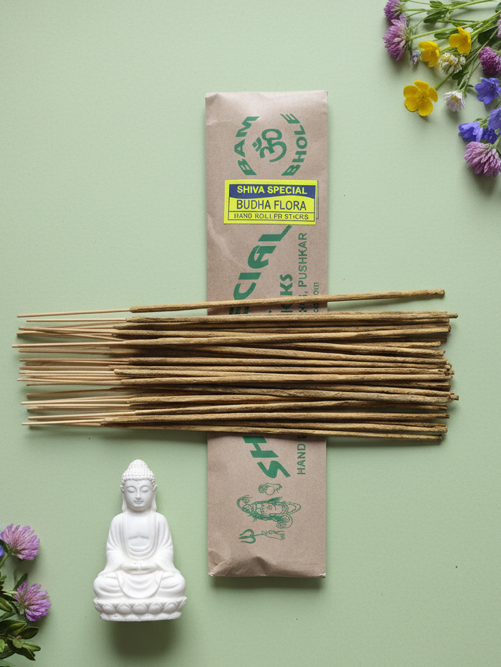BUDHA FLORA индийские благовония-палочки (Shiva Special)