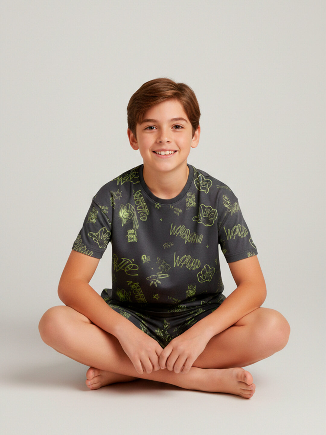 Пижама neo, размер 140, графит — фото 1