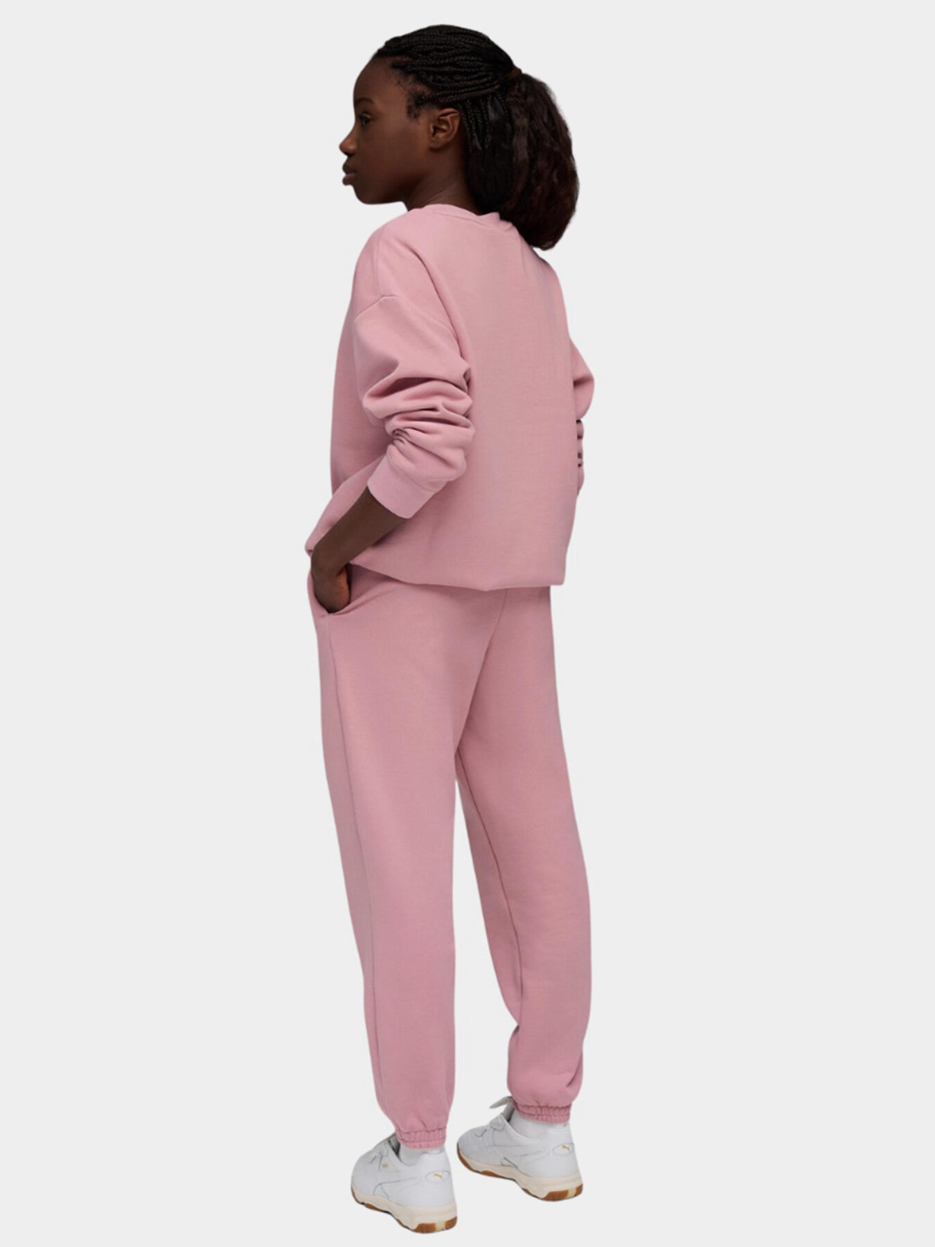 Костюм спортивный PUMA Loungewear Oversized, размер 164, розовый — фото 1