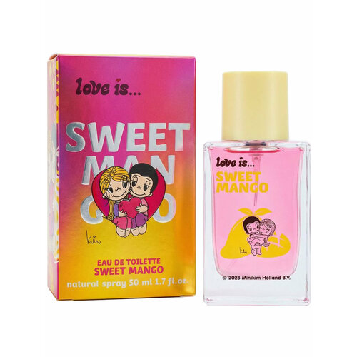 фото Туалетная вода женская ponti parfum love is . sweet mango 50мл
