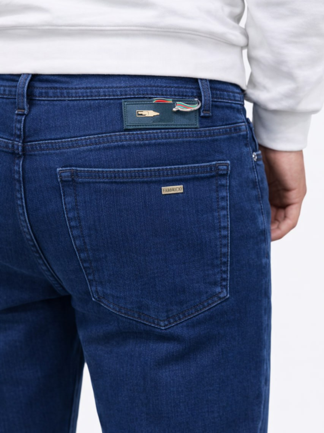 Джинсы бойфренды  1, размер 38, 029 синий — фото 1