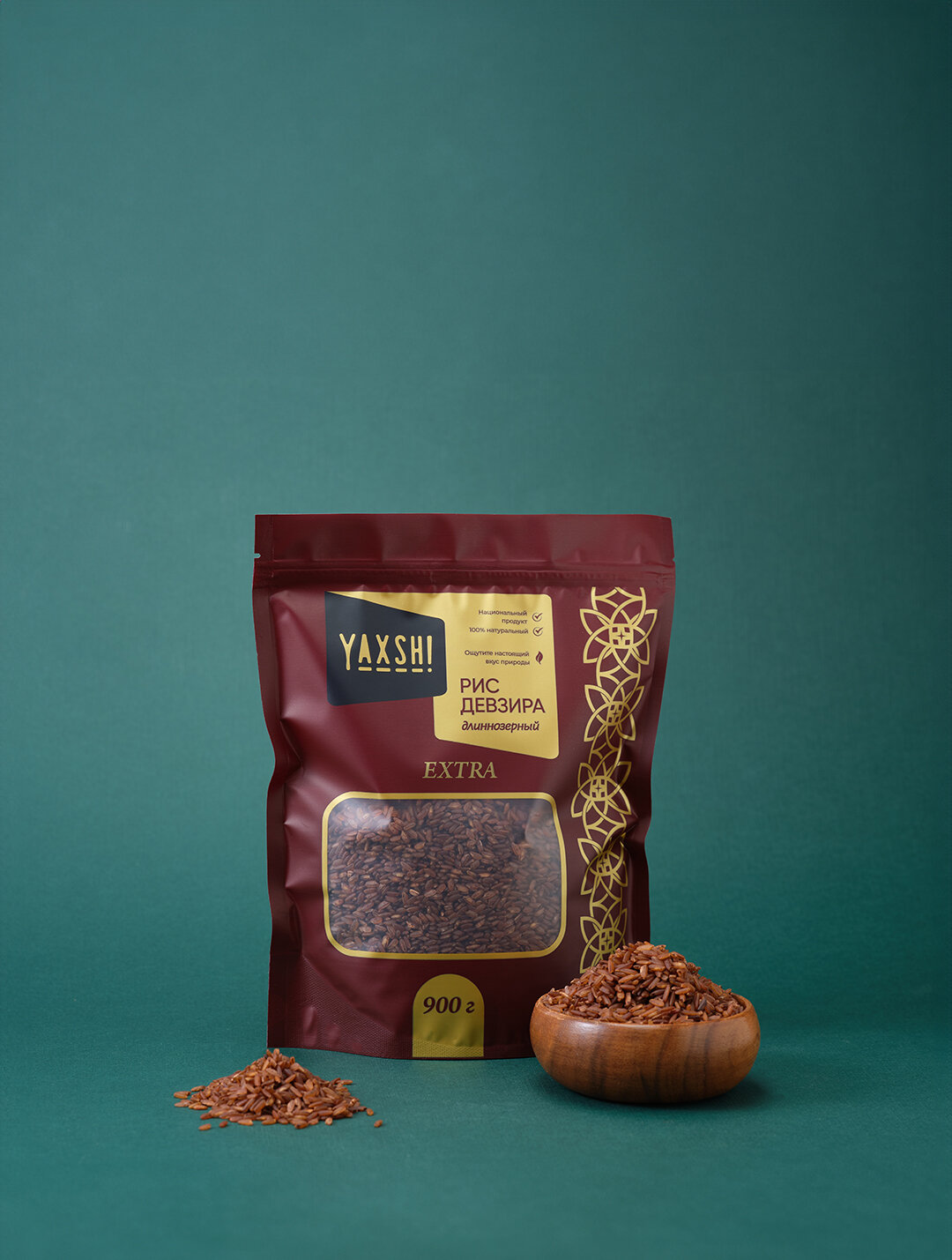 Рис "Девзира" от YAXSH! , длиннозерный, высший сорт, Узбекистан