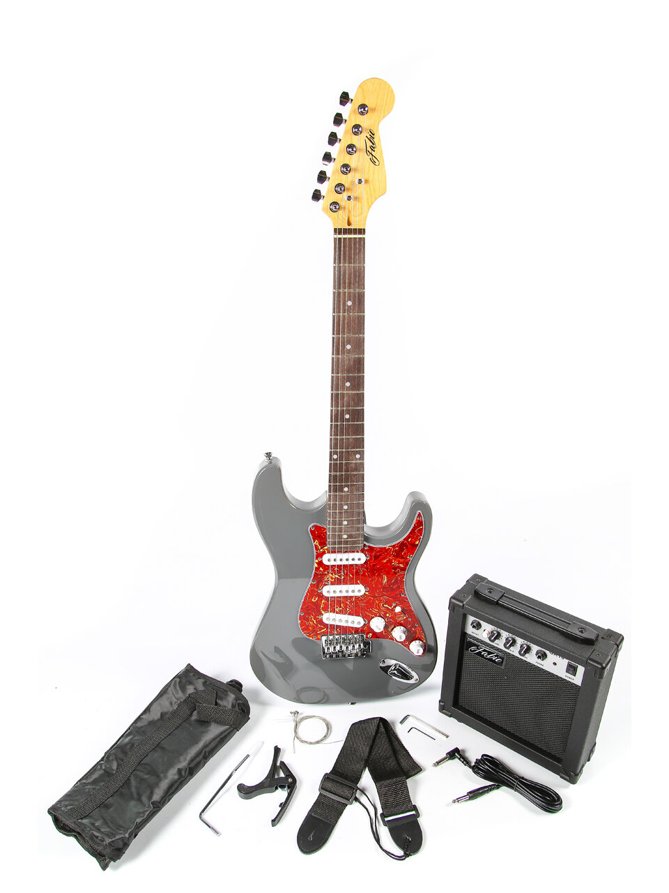 Электрогитара Fabio ST100 MGREY комплект