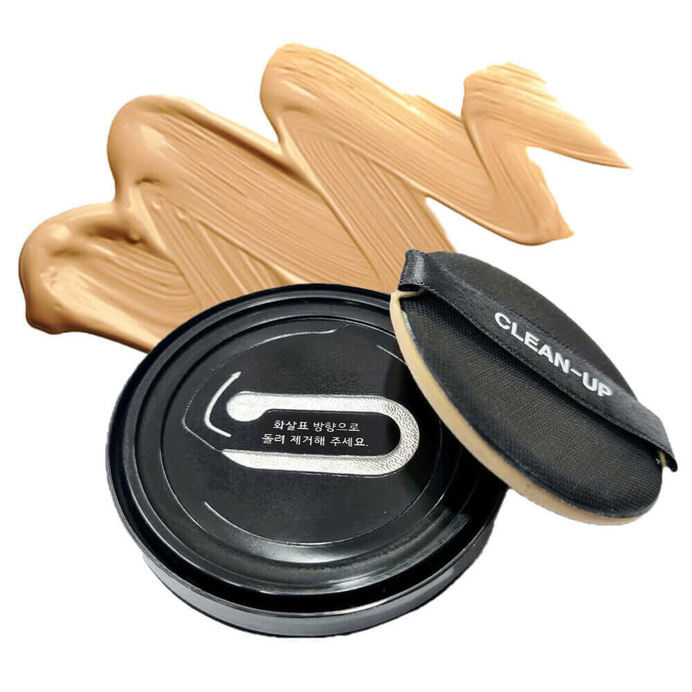 Рефил для тонального крема-кушона CUSKIN Clean-Up Skinfit Cushion Pact SPF 50 PA++++ Refill 23