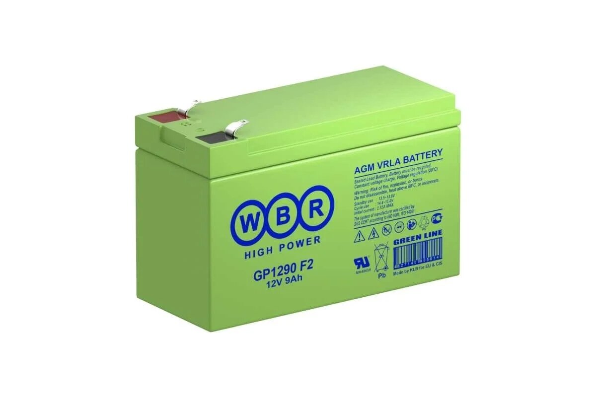 Батарея WBR GP1290 (12V/9Ah)