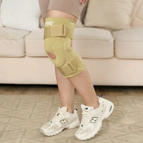 Изображение товара Бандаж на коленный сустав Orto NKN 139, Размер L, Бежевый, неопрен