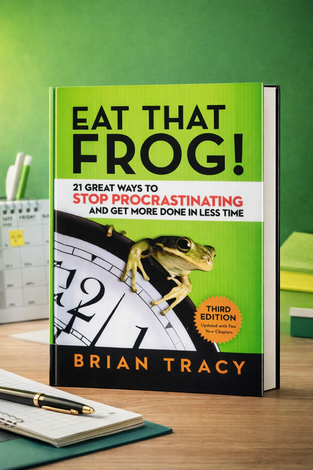 Eat That Frog! — Брайан Трейси, эффективные методы борьбы с прокрастинацией