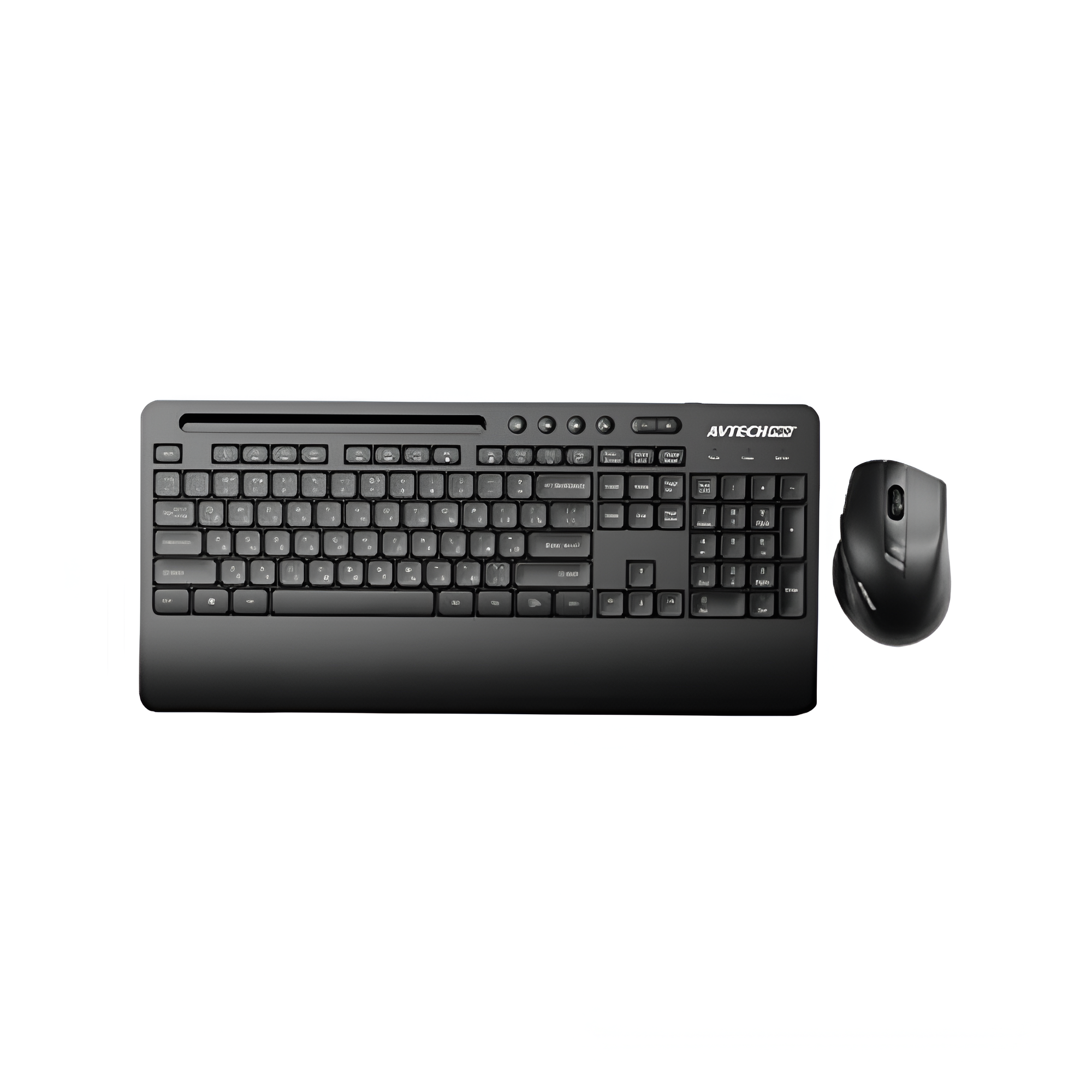 Беспроводной набор AVTECH PRO CW603 Black клавиатура + мышь 2.4G USB для ПК и ноутбука