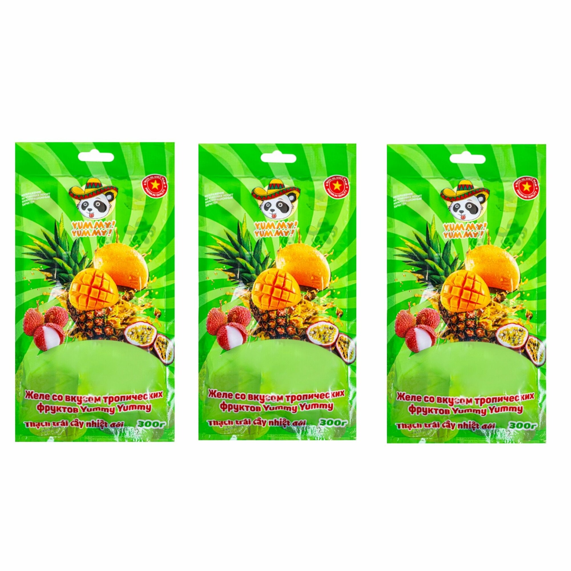 Желе фруктовое, 300 г -3 шт