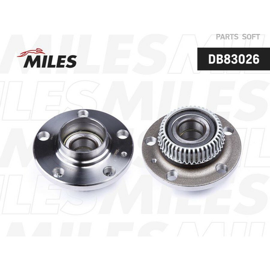 MILES DB83026 Подшипник задн. ступ. ком/кт [ступица]