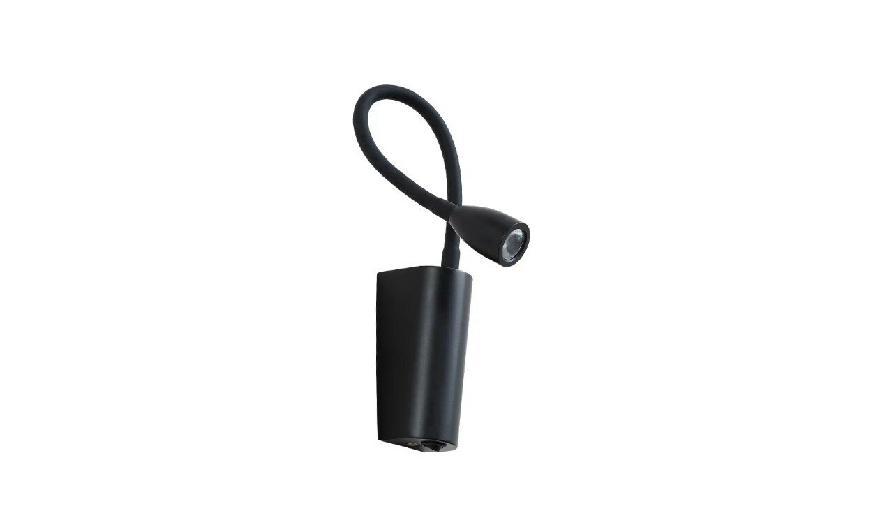 Бра Crystal Lux MOVI B AP3W LED BL, цвет черный, стиль современный