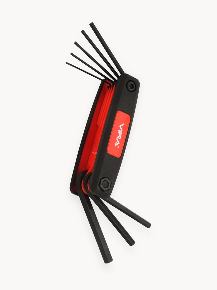 Набор складных шестигранных ключей набор шестигранников 8 ключей VIRA