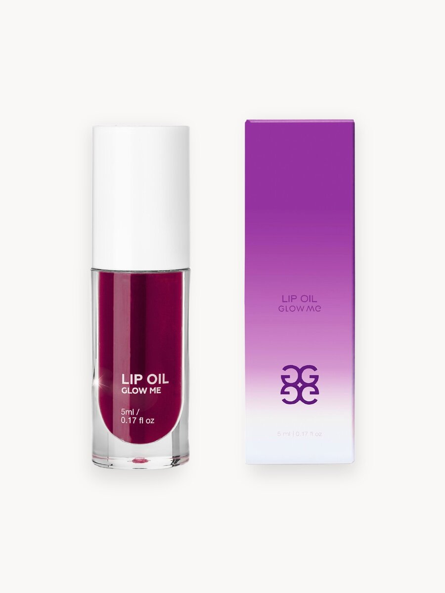 Масло-блеcк для губ GLOW ME BERRY