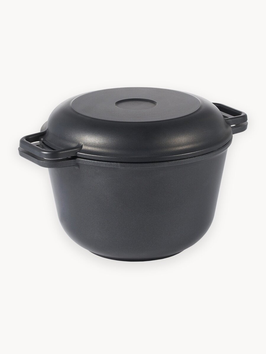 Казан Werner Tantal 51657, 5 л, литой алюминий, антипригарное покрытие, черный