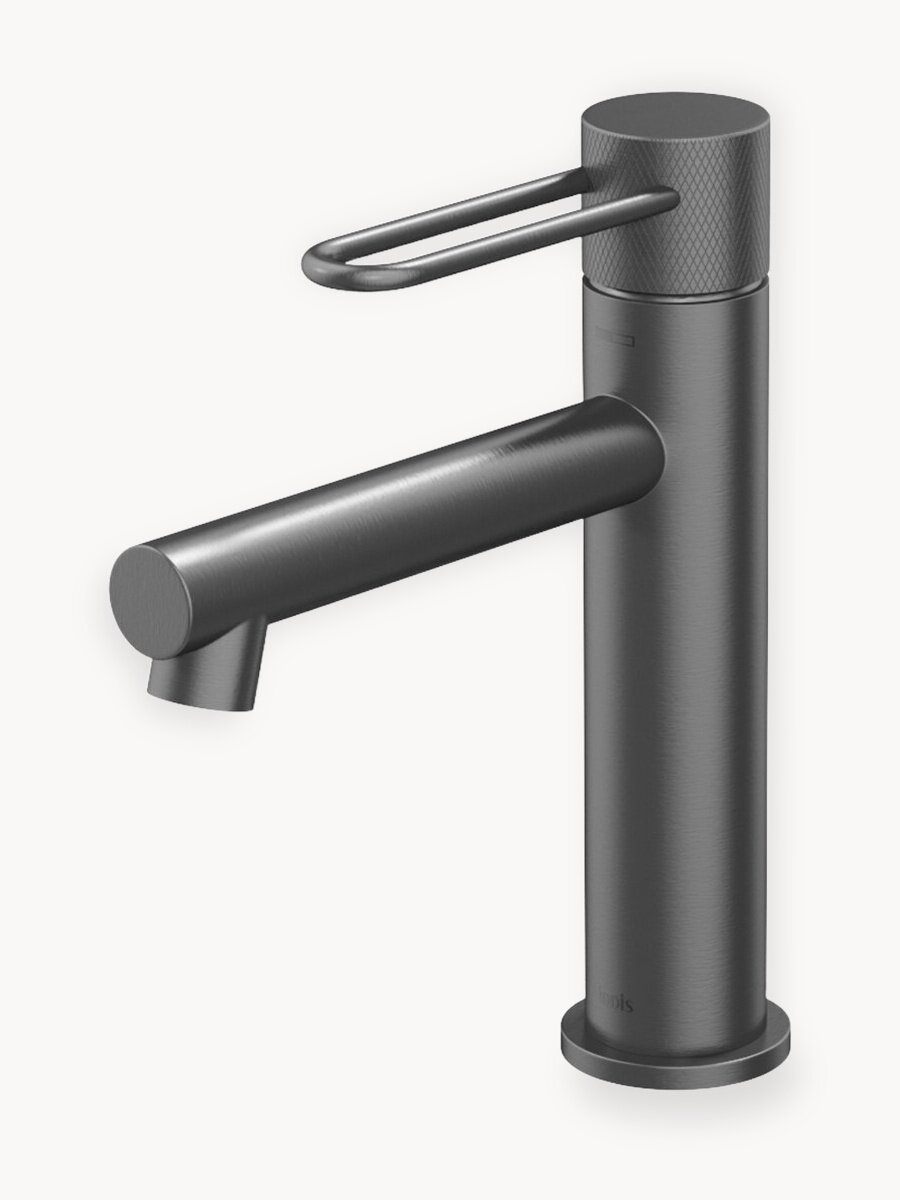 Смеситель для раковины и умывальника IDDIS Duna DUNGM00i01 графит матовый