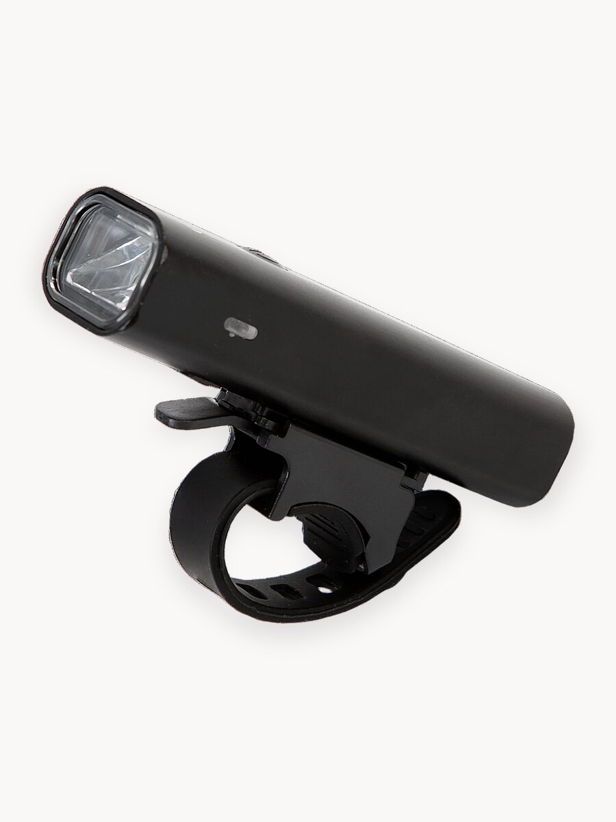 Велосипедный аккумуляторный передний фонарь с 4 режимами GLANZEN BFL-0800-03-front