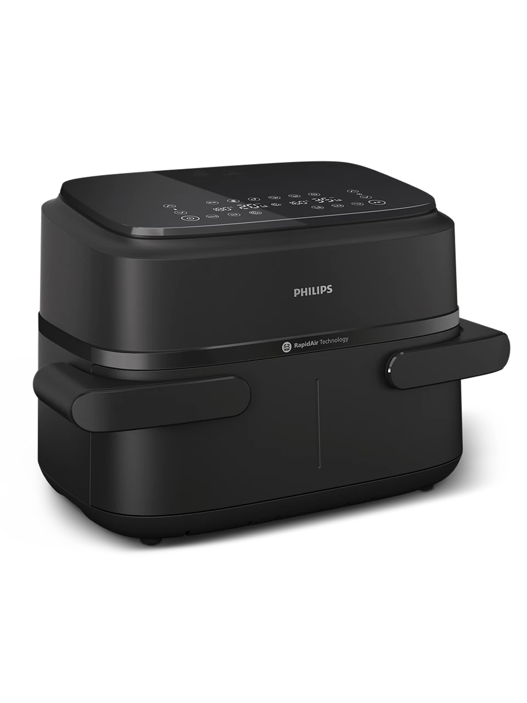 Аэрогриль Philips NA150, с двумя корзинами, мощность 2450Вт, объем 7л