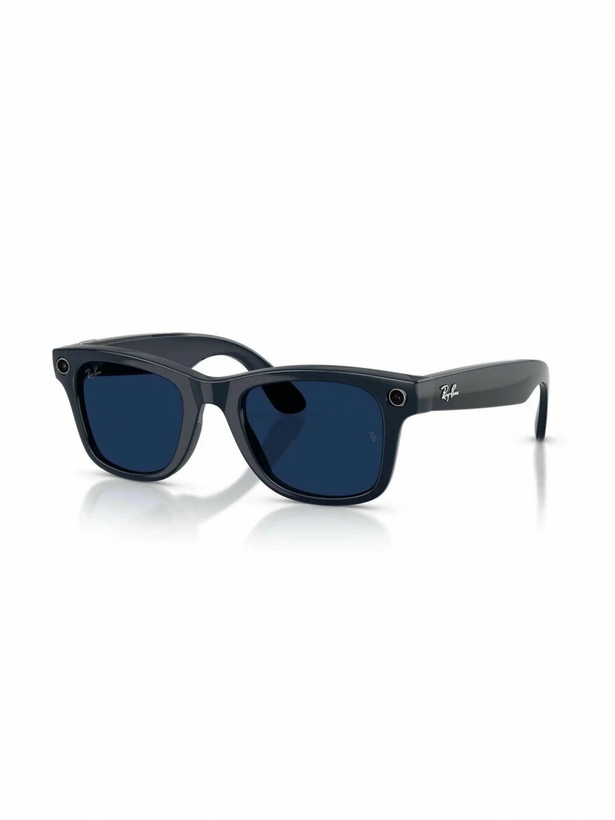 Умные очки Ray-Ban Wayfarer (GEN 2), Shiny Cosmic Blue/Transitions Sapphire (155-53)