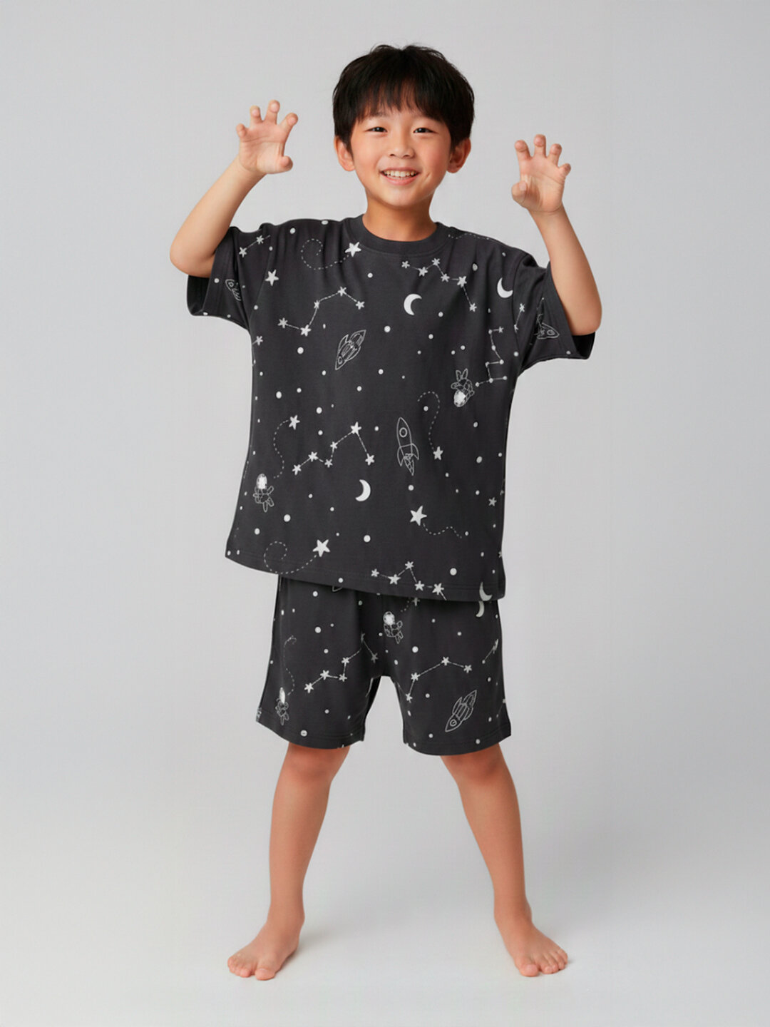 Пижама neo, размер 122, графит — фото 1