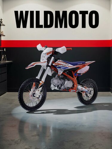 Изображение товара Питбайк Yacota Apollino AMX-F, бензиновый, 125 куб. см, электростартер