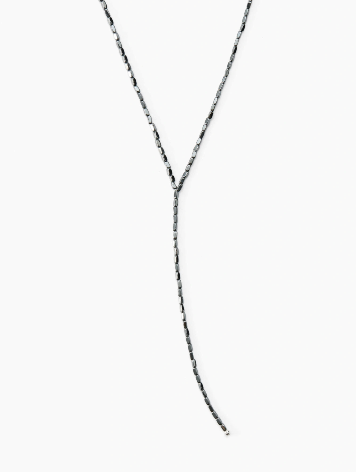 Колье FETISH, длина 80 см, графитовый — фото 1