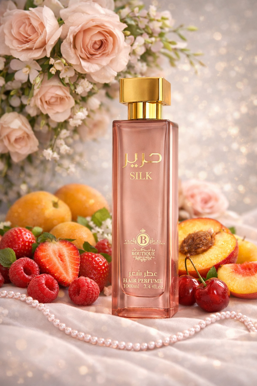 Парфюм Boutique Hair "Nuras", для волос, активация роста, 100мл