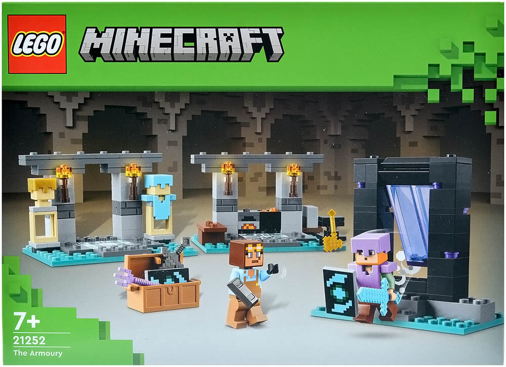 Конструктор LEGO Minecraft "Оружейная палата" — фото 1