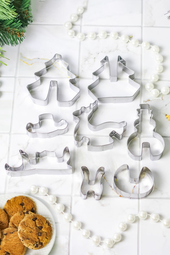 Набор форм для объёмного печенья кондитерский конструктор, 8 элементов, Koopman International 170450200