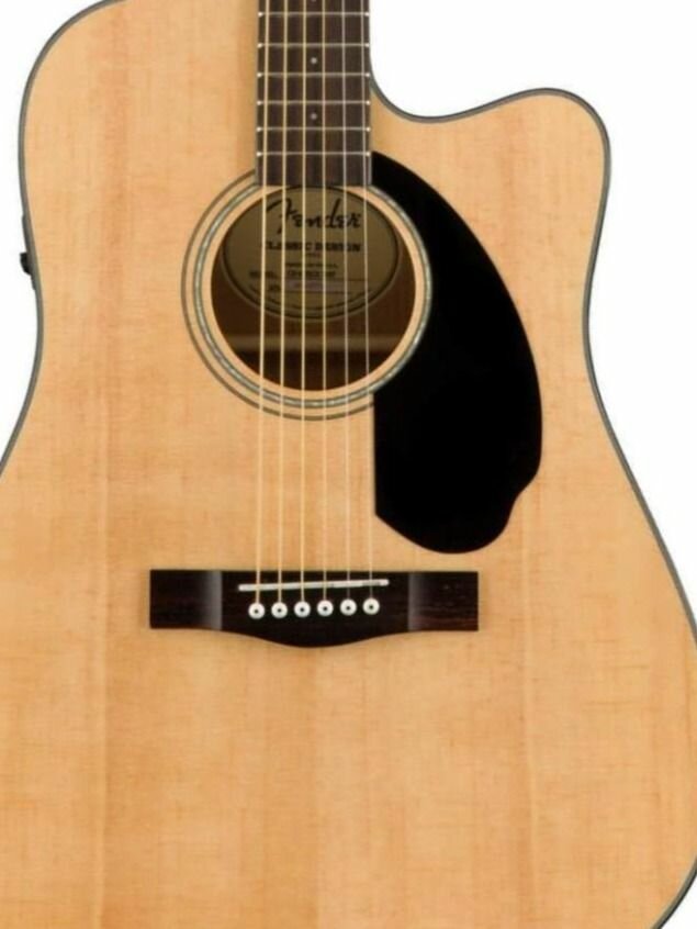 Электроакустическая гитара Fender CD-60SCE Natural