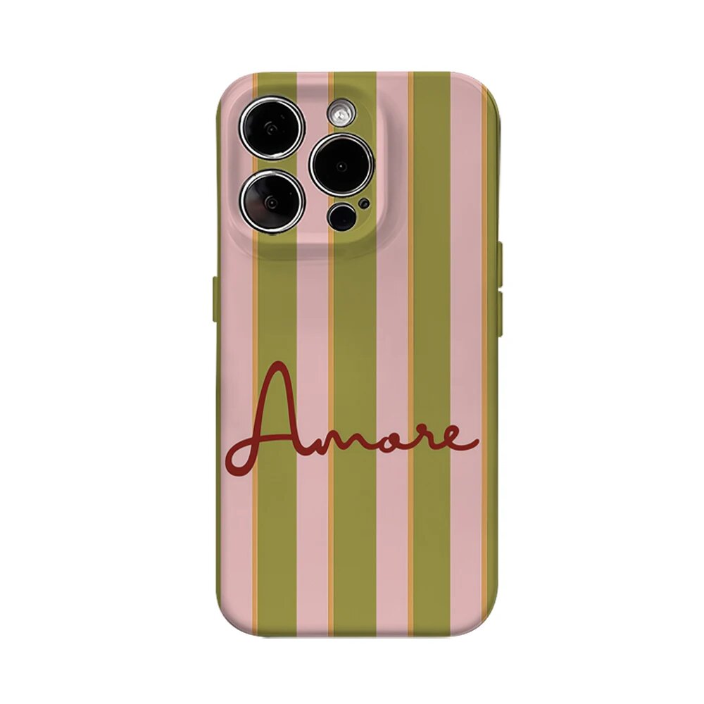 Полосатый чехол Amore для iPhone 11, Цвет: FJ