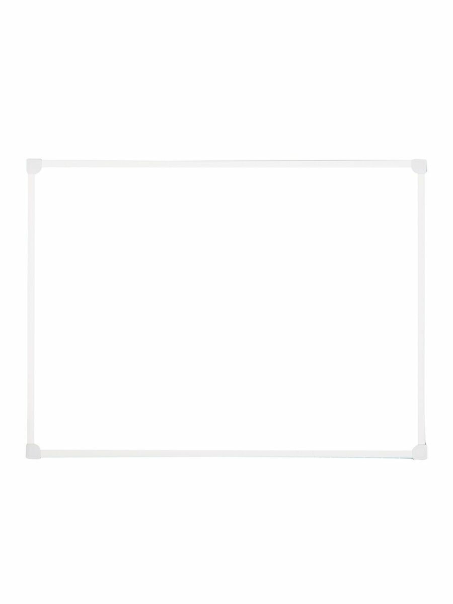 Доска магнитно-маркерная, 45x60см, рамка ПВХ, полочка, MR_20412