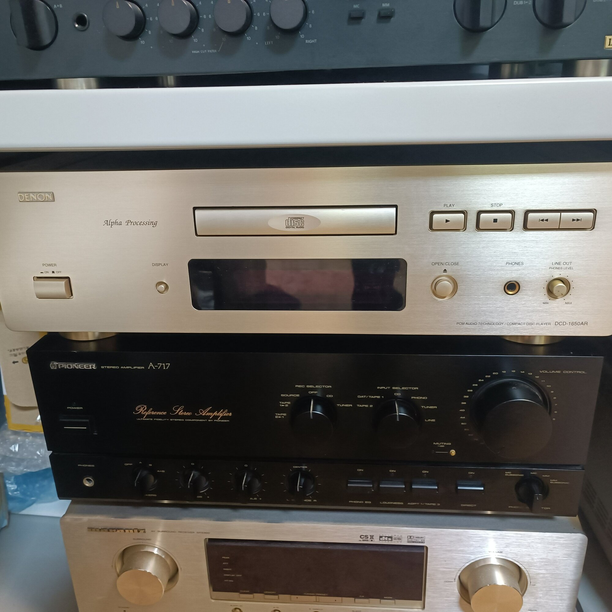 CD-проигрыватель Denon DCD-1650AL, двойное моно, топовый в линейке