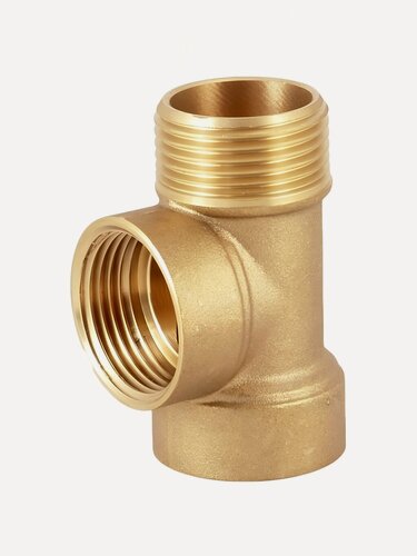 Изображение товара Тройник латунный 1"х1"х1" г-г-ш Jemix, Китай