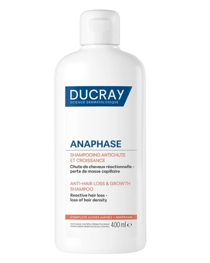 DUCRAY anaphase / Дюкрэ Анафаз, шампунь для роста волос замедляющий выпадение 400 мл