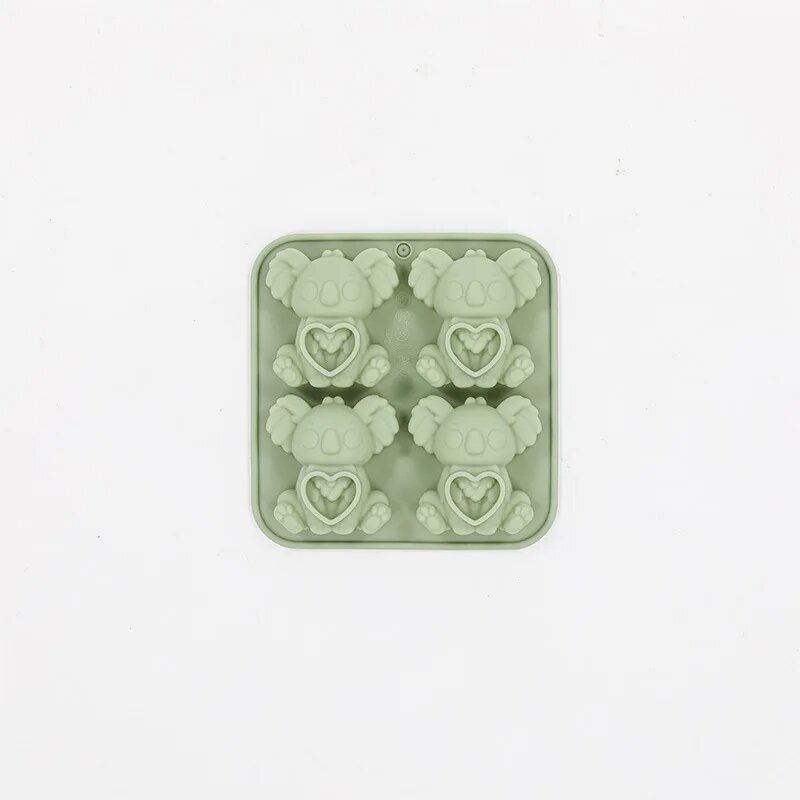Силиконовая форма для выпечки Koala, Green