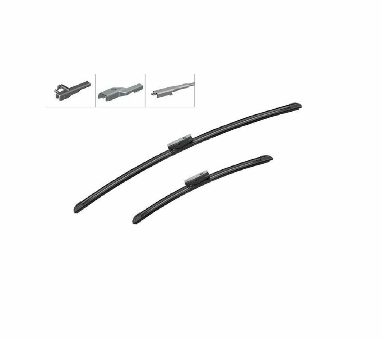 Щетки стеклоочистителя бескаркасные Aerotwin 650/400мм Multi-mount 4 крепл, BOSCH 3397014122