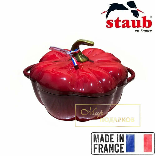 фото Кастрюля чугунная эмалированная cocotte тыква (чугун) 3,45л staub